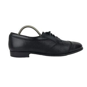 Jarman International‎ Collection Mens Black Leather Oxford Dress Shoes Size 10.5